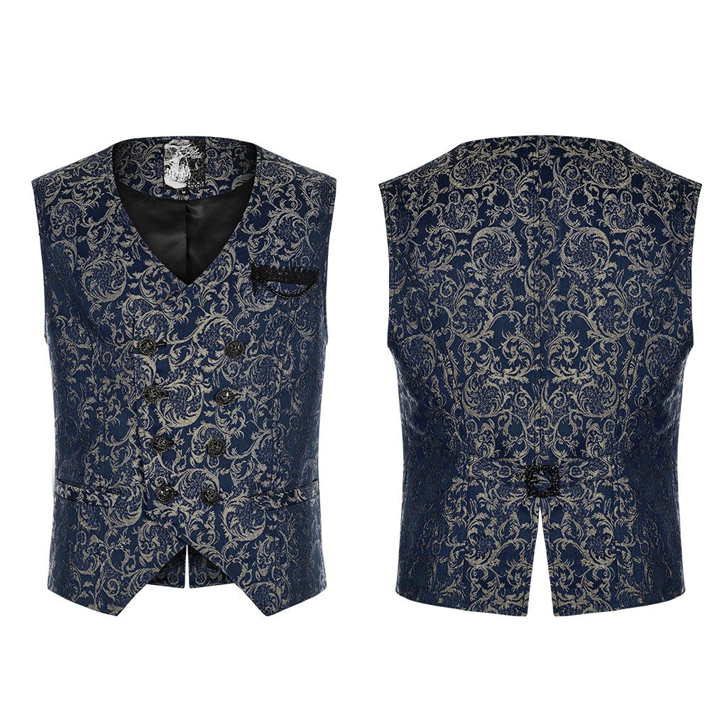 Somebody Waistcoat Blue