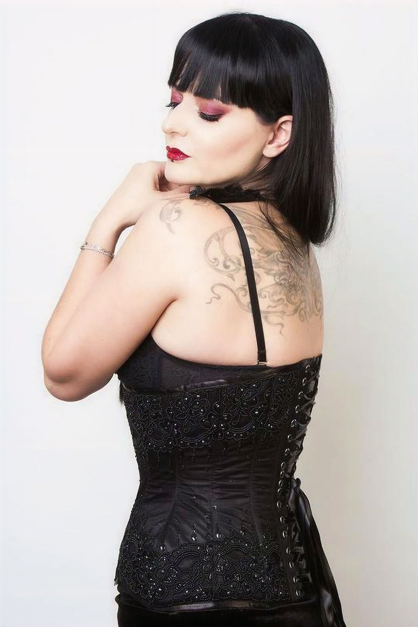 Couture Underbust-Korset Zwart
