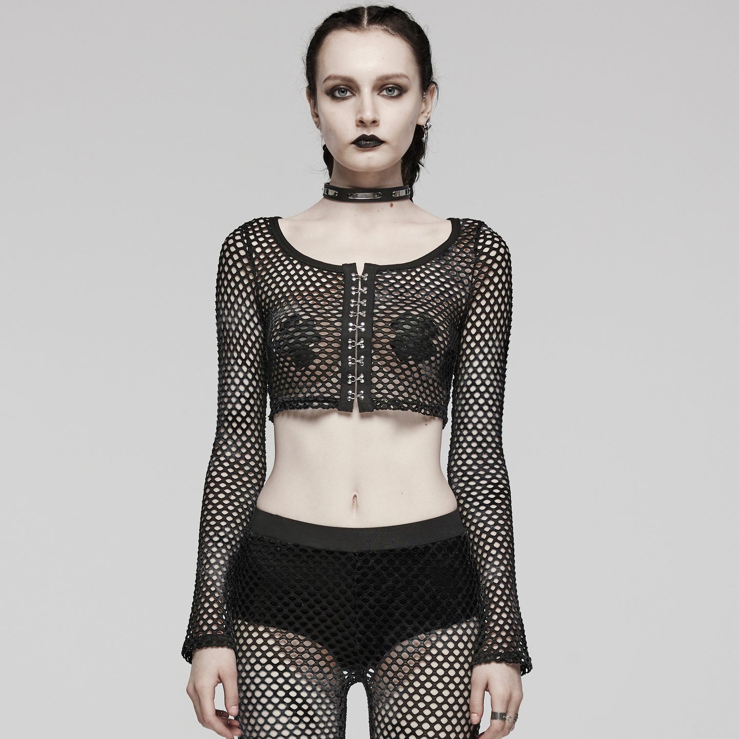 Stop This Long Sleeve Top Zwart