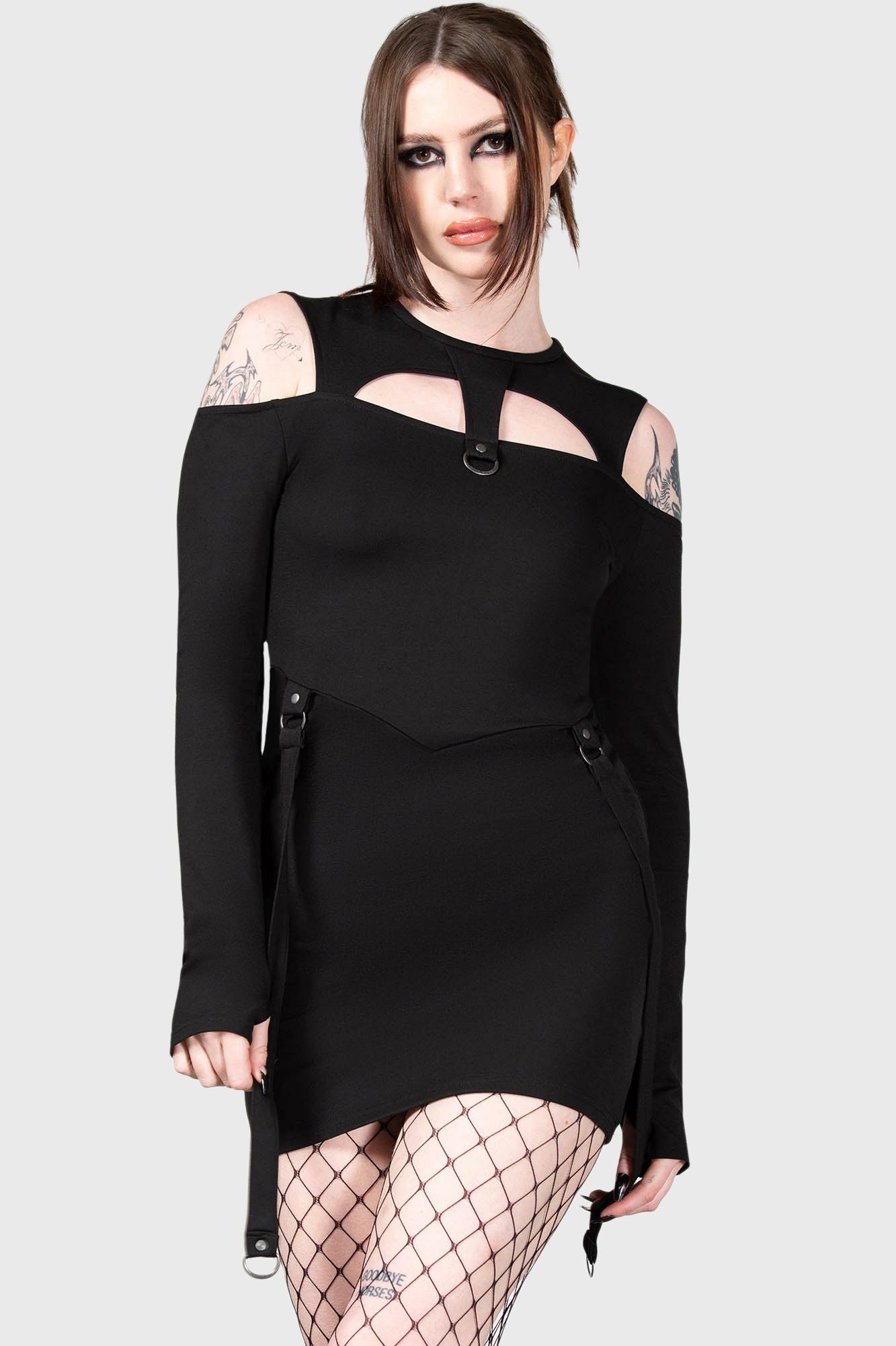 Killstar Sulphur Glow Mini Dress