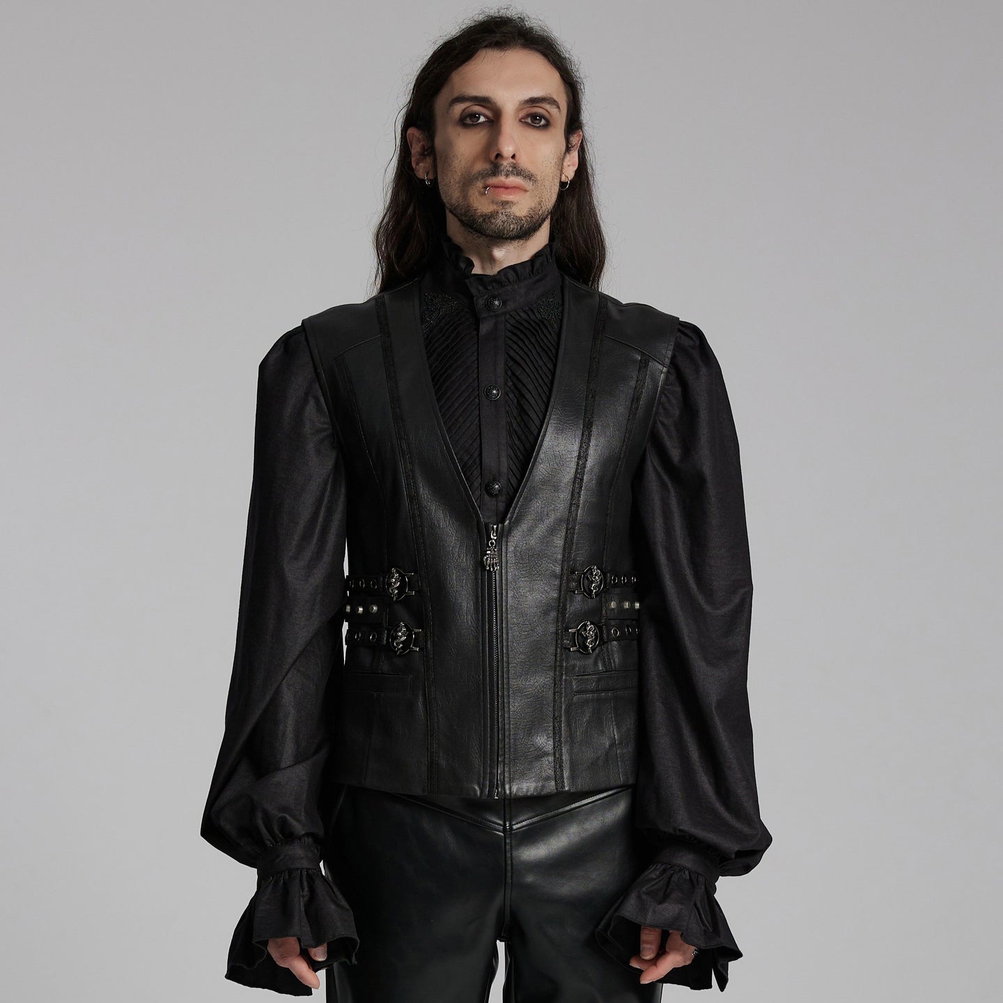It's Time Waistcoat Zwart