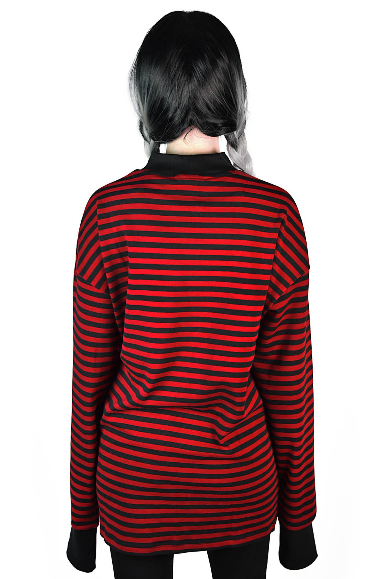 Killstar Ace Sweatshirt Blood