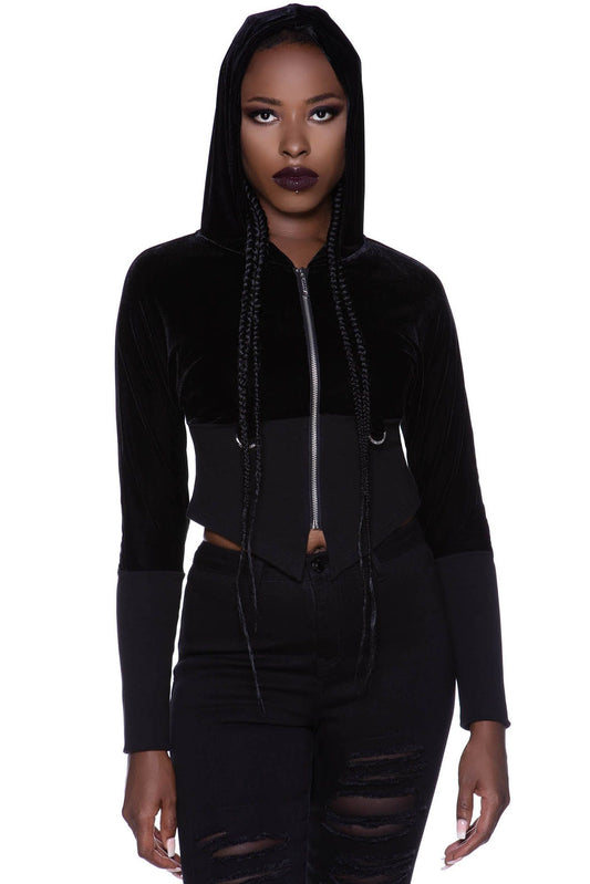 Killstar Shadow Shift Hooded Top