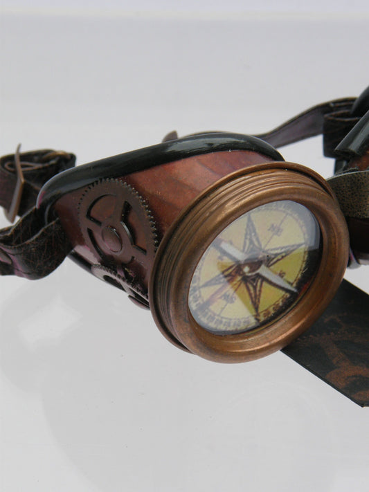 Steampunk Goggles Compass Face II
