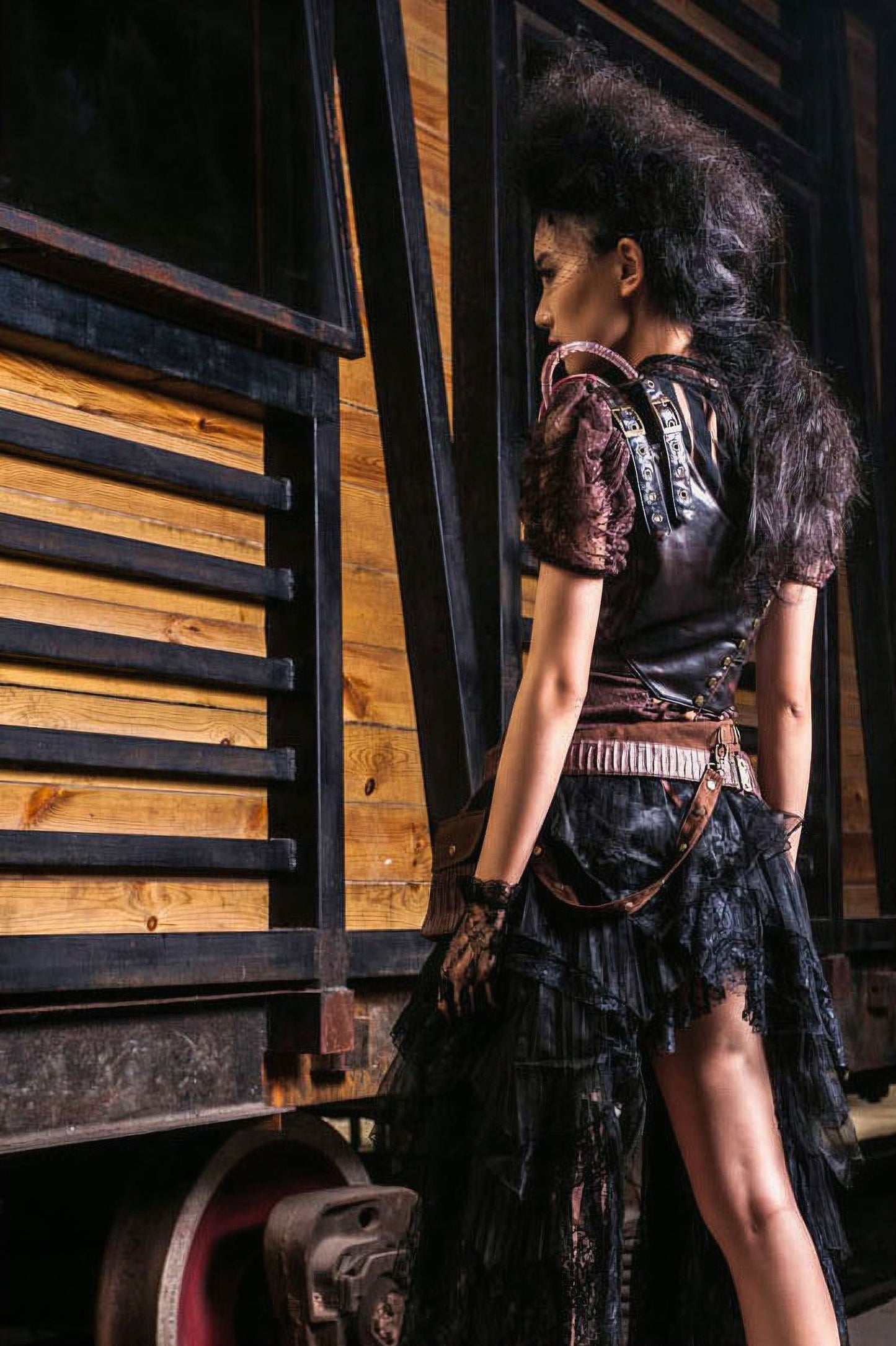 Steampunk Heart Harness