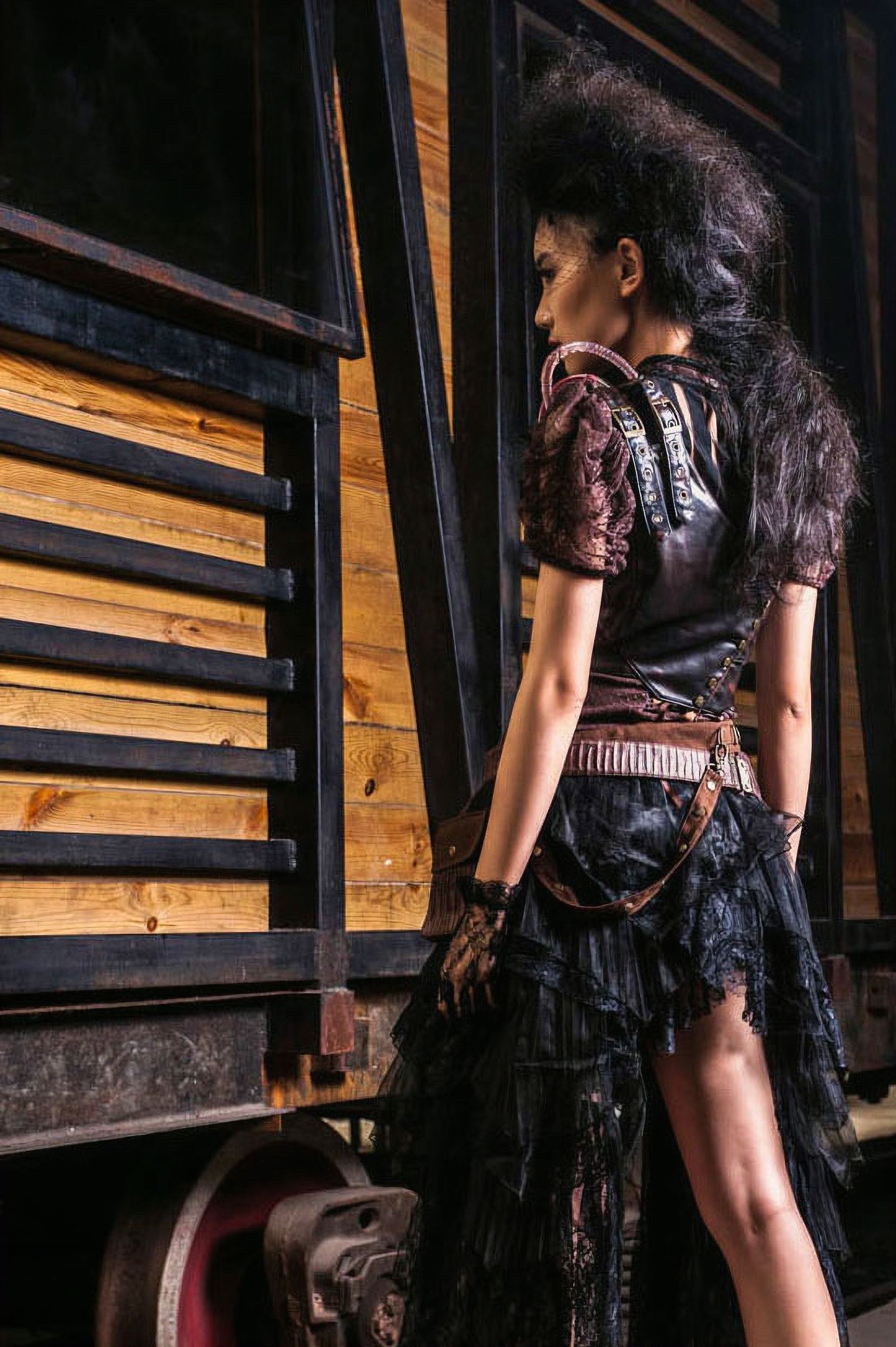 Steampunk Heart Harness