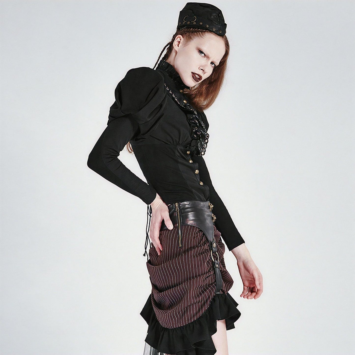 Punk Rave Celestial Shirt Zwart