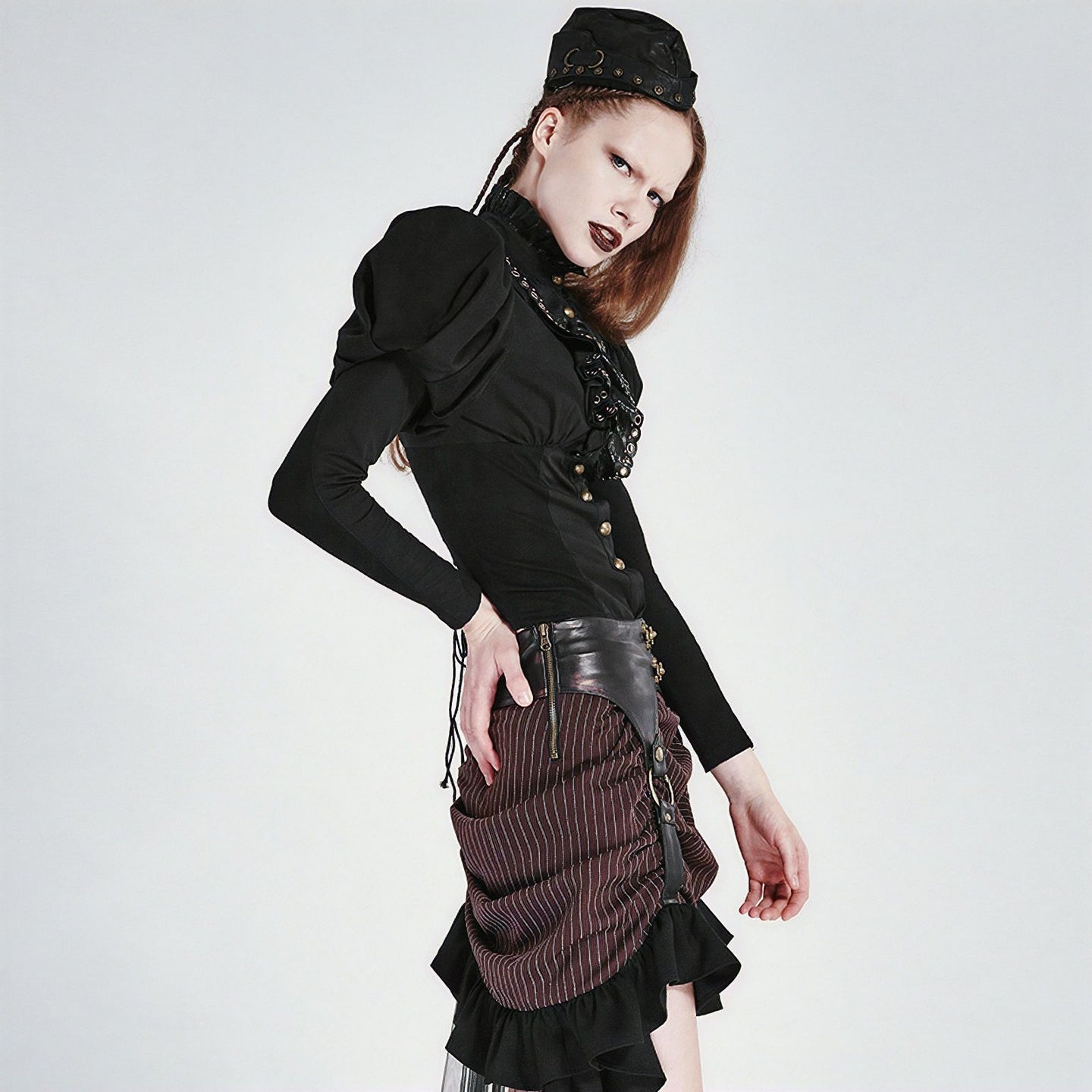 Punk Rave Celestial Shirt Zwart