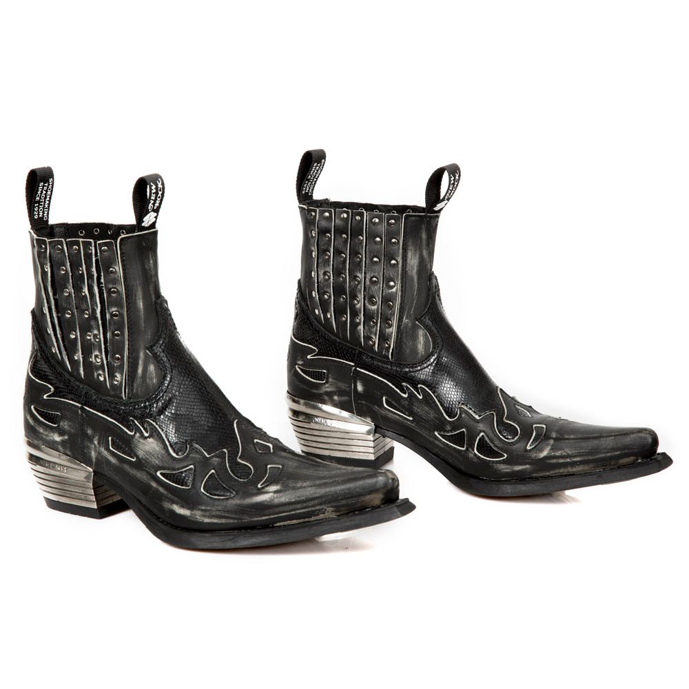 New Rock Enkellaarzen M.WST047-S2