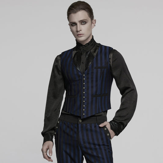 Thrill Gilet Zwart - Blauw
