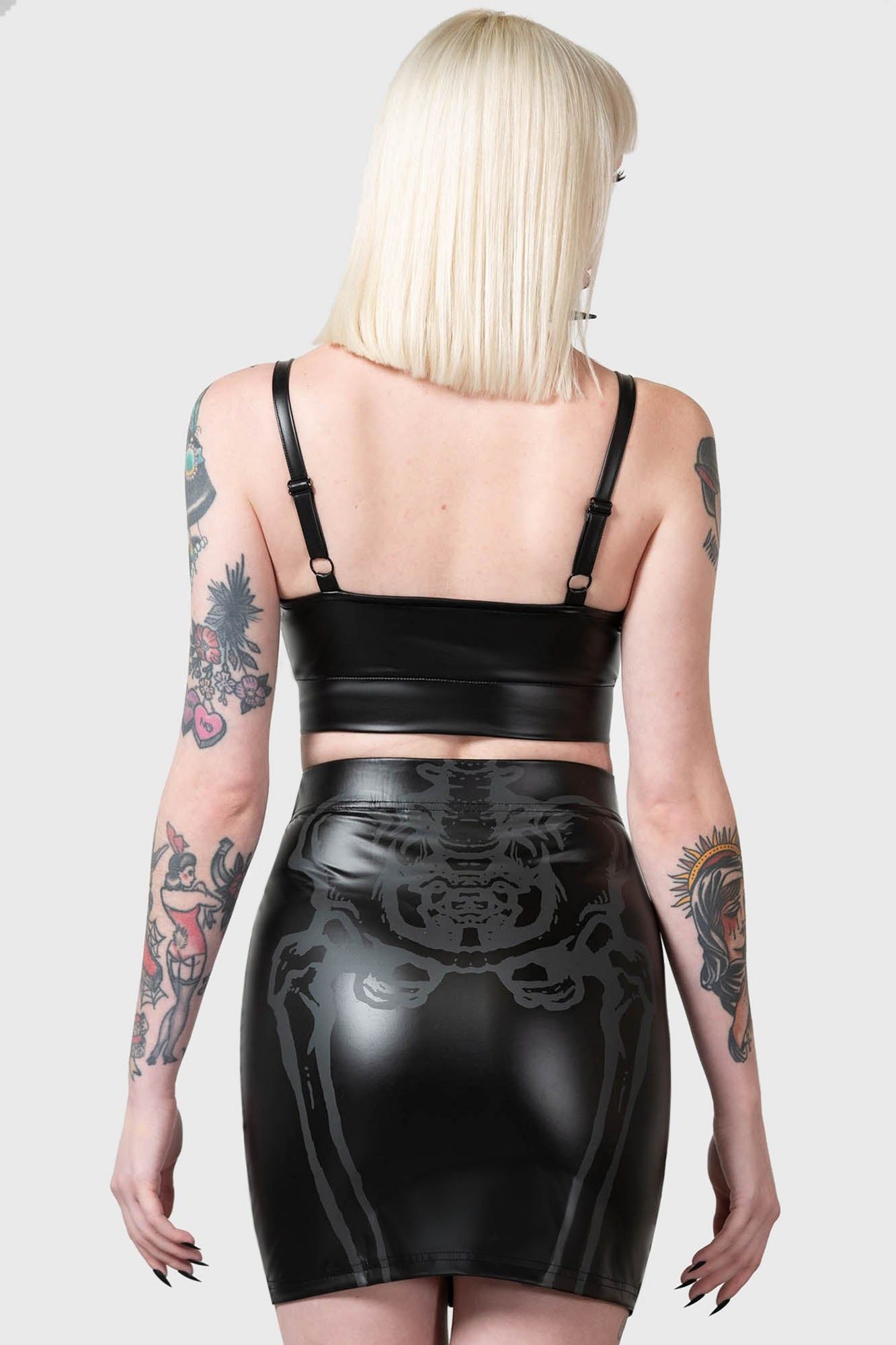 Killstar Skellington Skirt