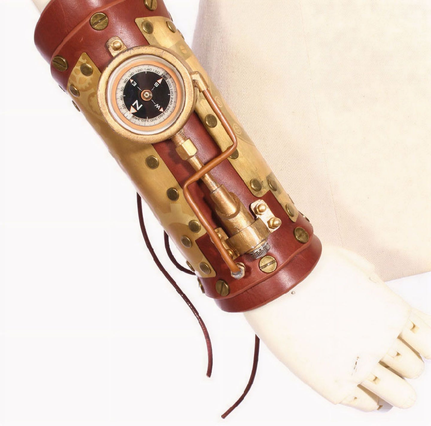 Steampunk Arm Guard Coffee