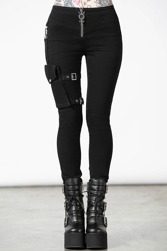 Killstar Zodiac Harness Jeans