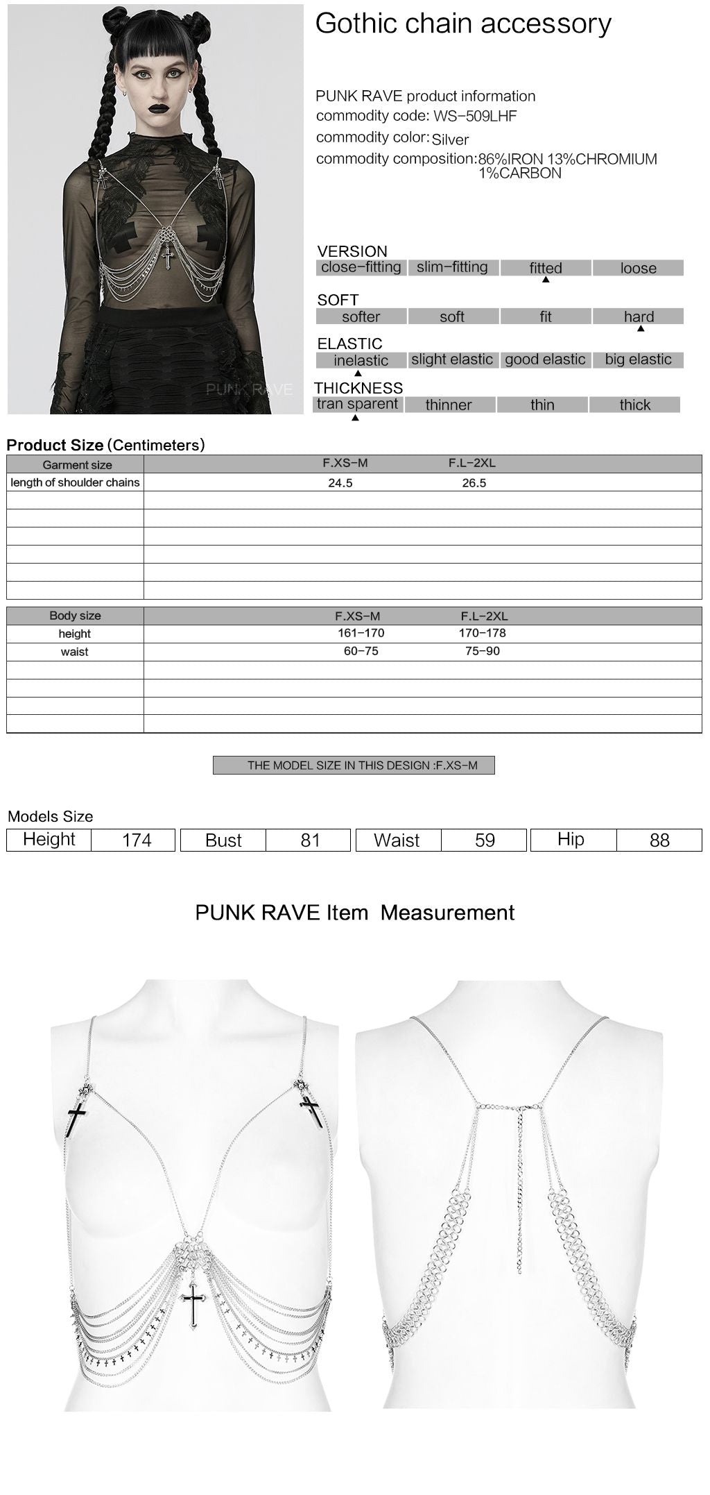 Crosses Chain Harness