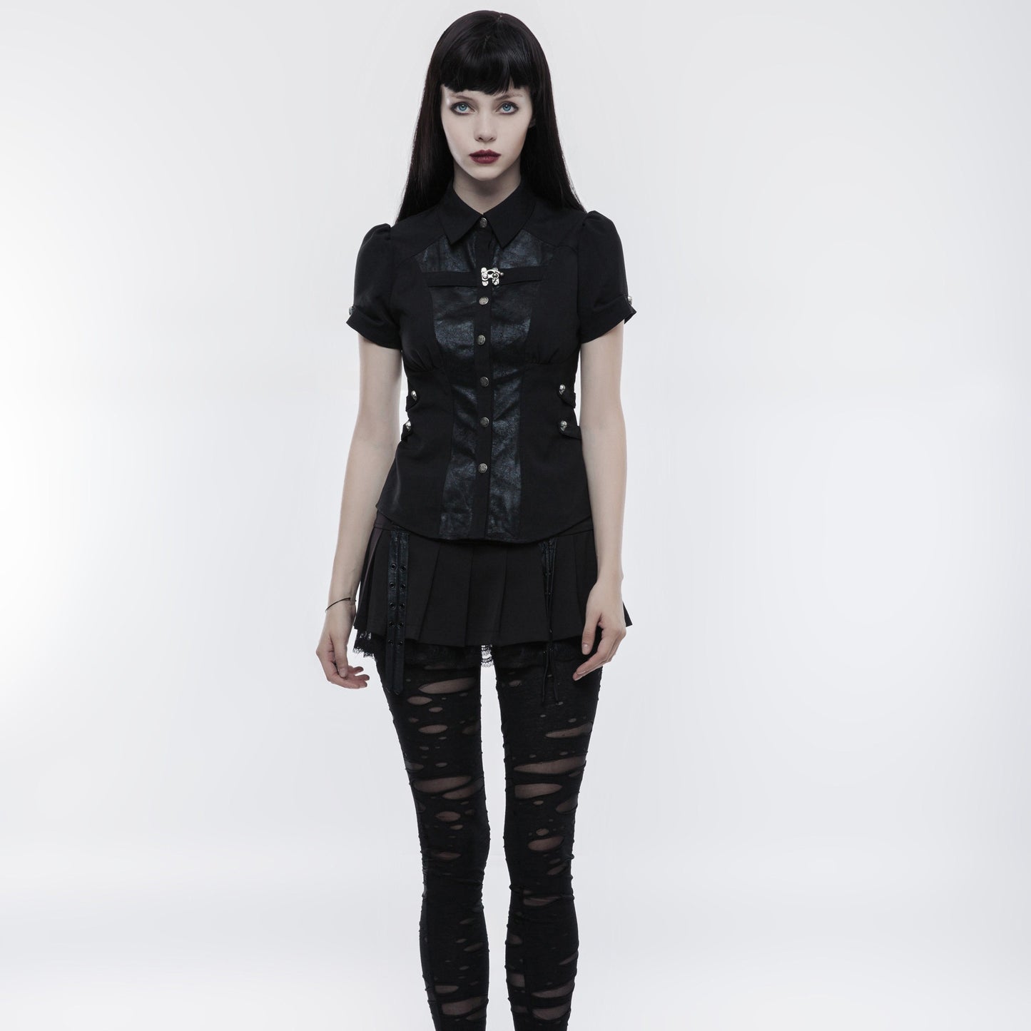 Punk Rave Pursuit Shirt Zwart
