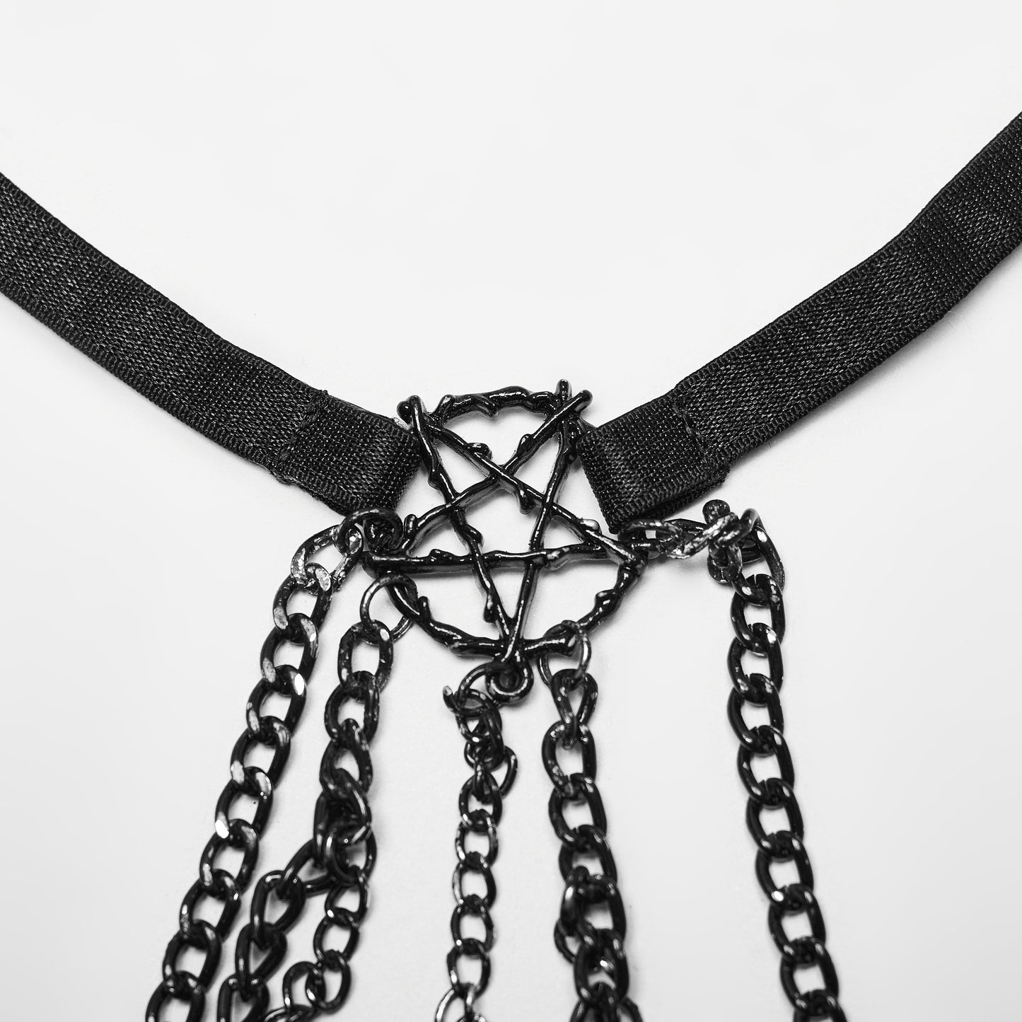 Black Tears Chain Harness Set