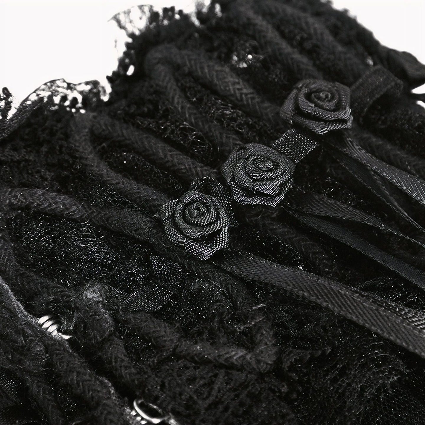 Black Roses Armbandjes - Halsband - Hoofdband LS-043