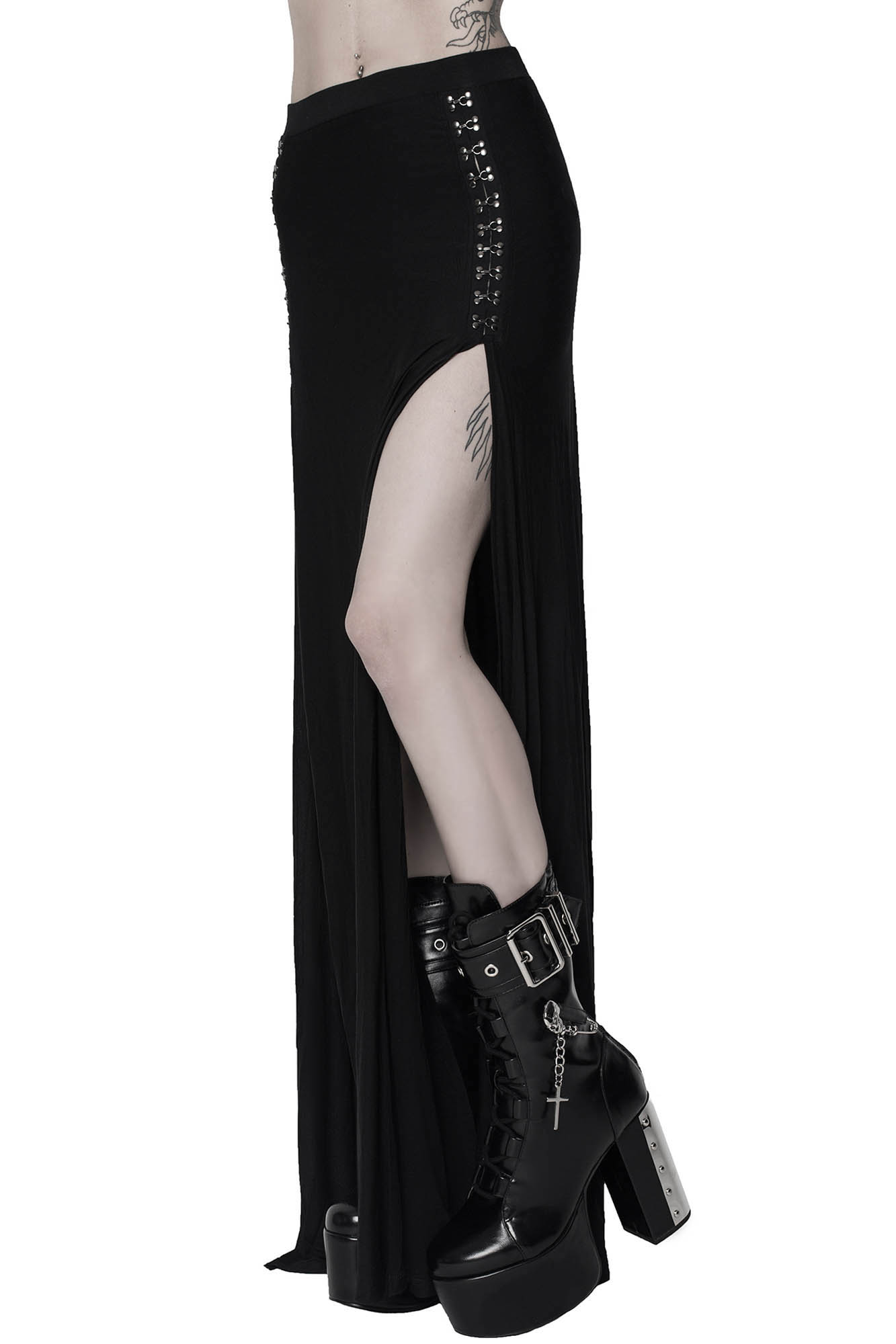 Killstar Snarl Maxi Rok