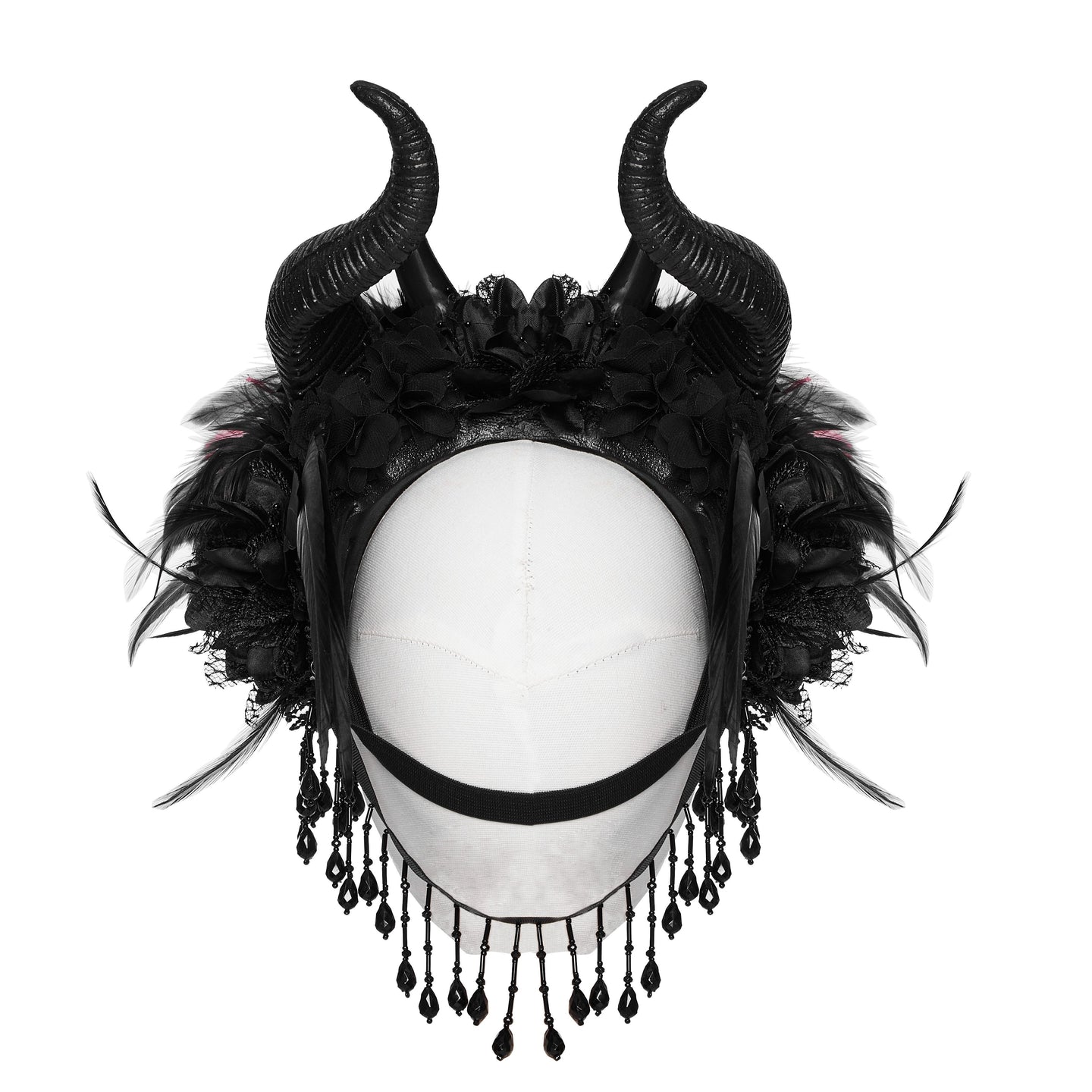 Masquerade Horned Headpiece