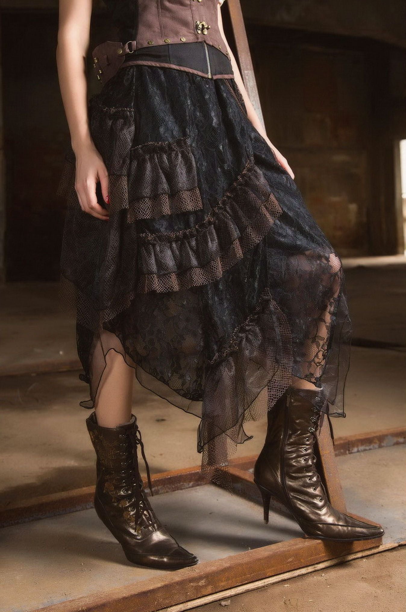 Scandal Rok Zwart/Bruin