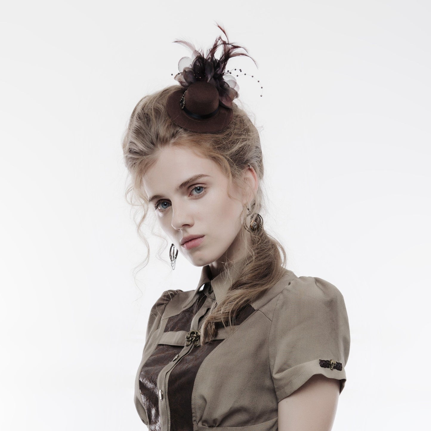 Mini Hat Fascinator Steampunk