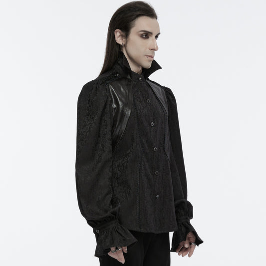 Let Me In Shirt Zwart