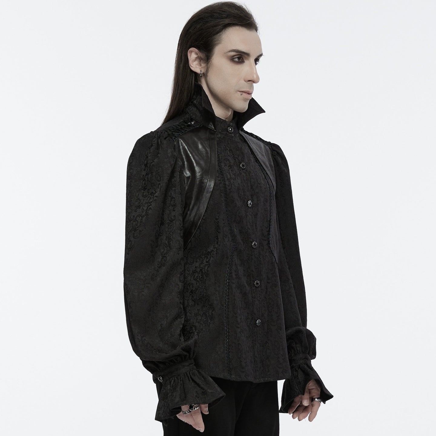 Let Me In Shirt Zwart