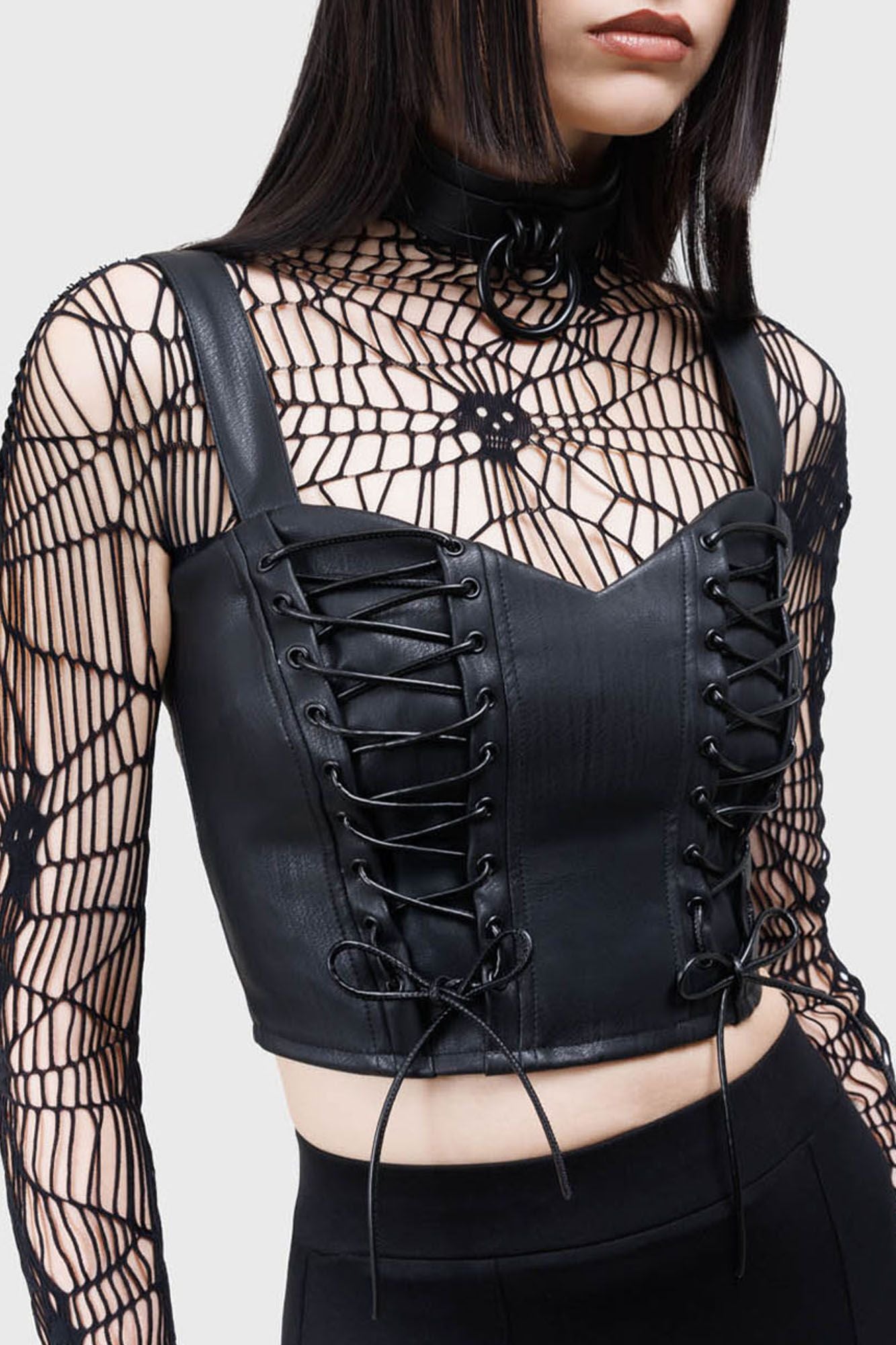 Kihilist Nyxian Corset Top