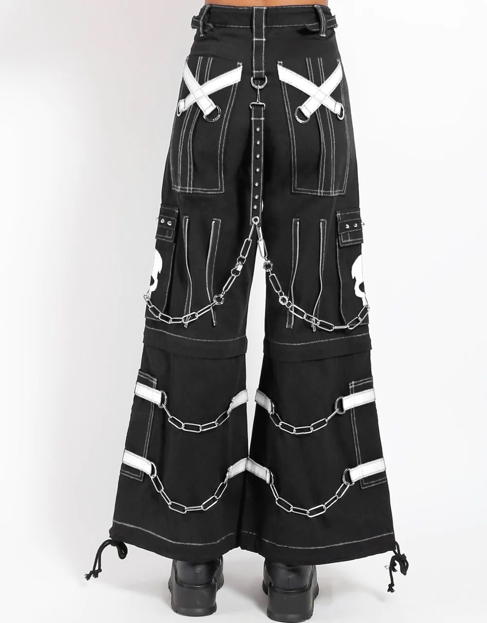 Skull Zip Off Broek