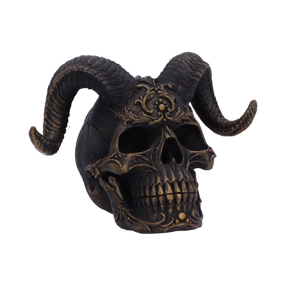 Diabolus Horned Skull 18 cm