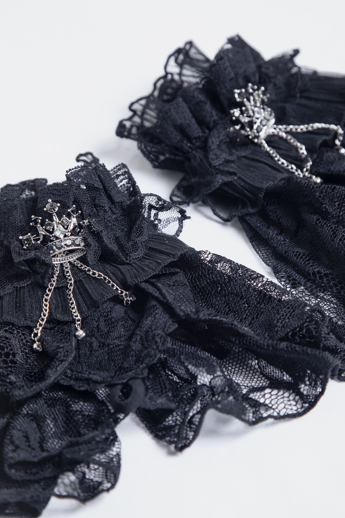 Crown Cuffs - Handschoenen Zwart