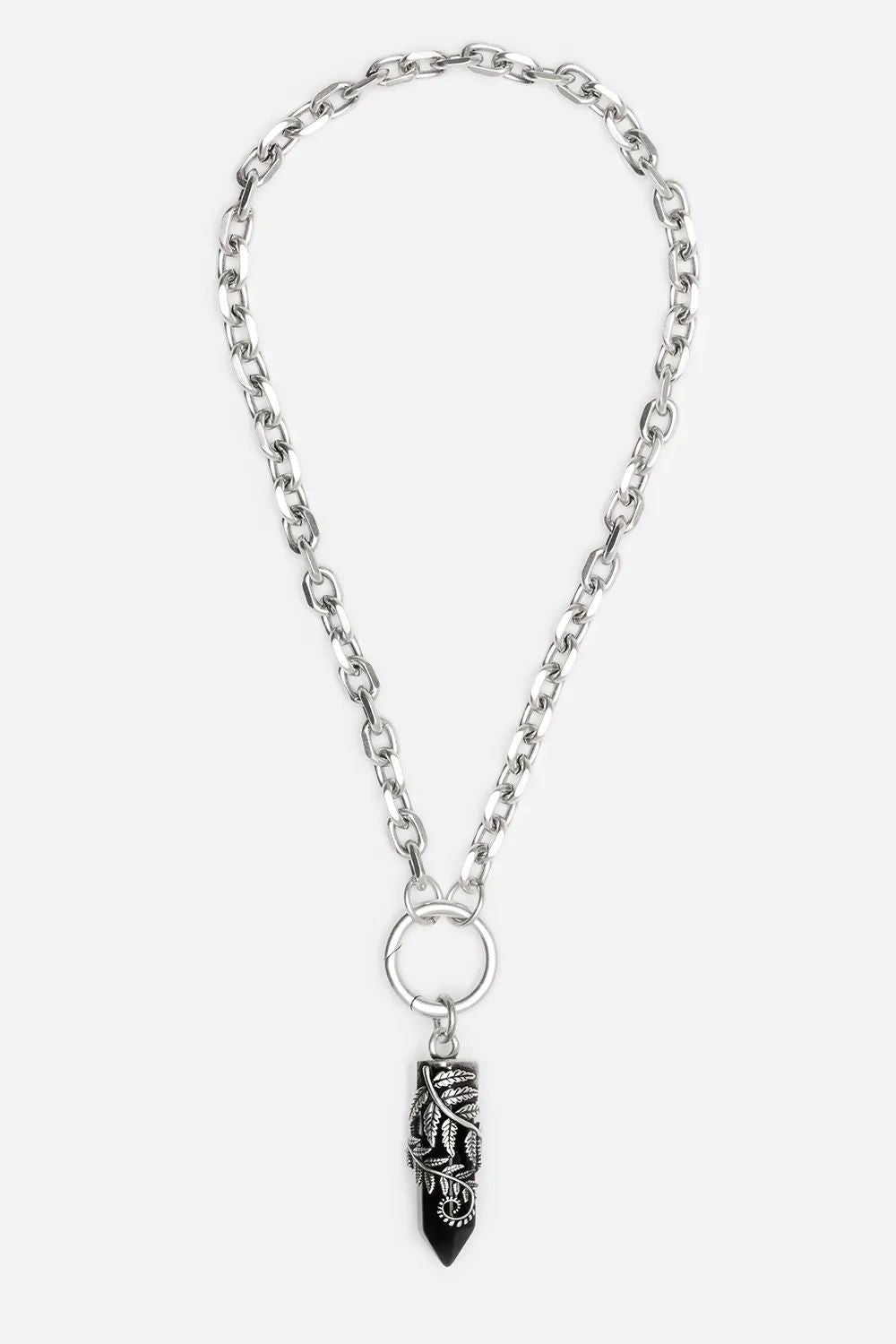 Crystal Fern O-ring Halsketting II