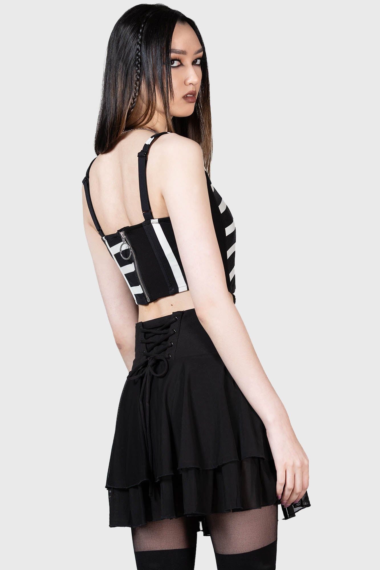 Killstar Zoyas Terror Corset Top