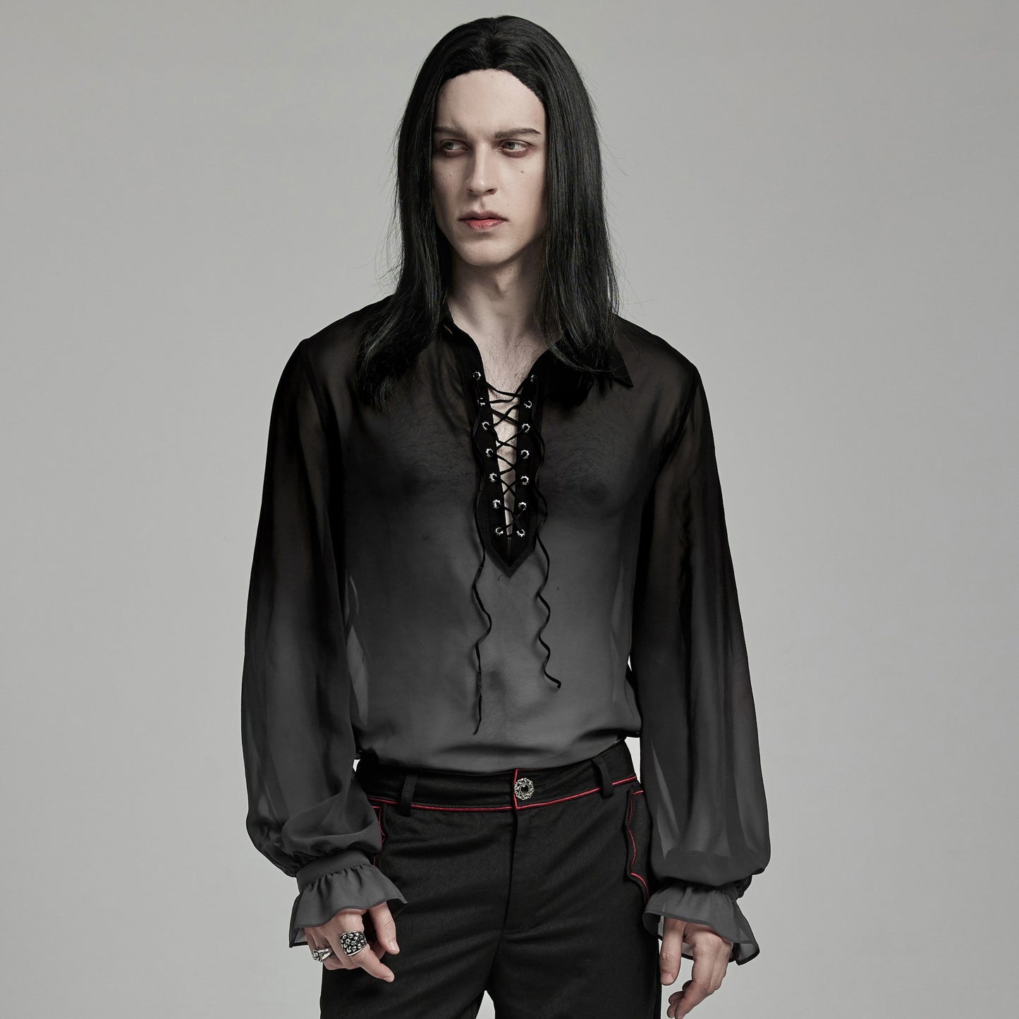 Accused Shirt Zwart - Grijs