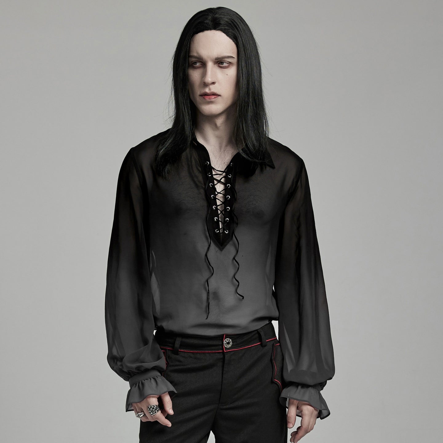 Accused Shirt Zwart - Grijs