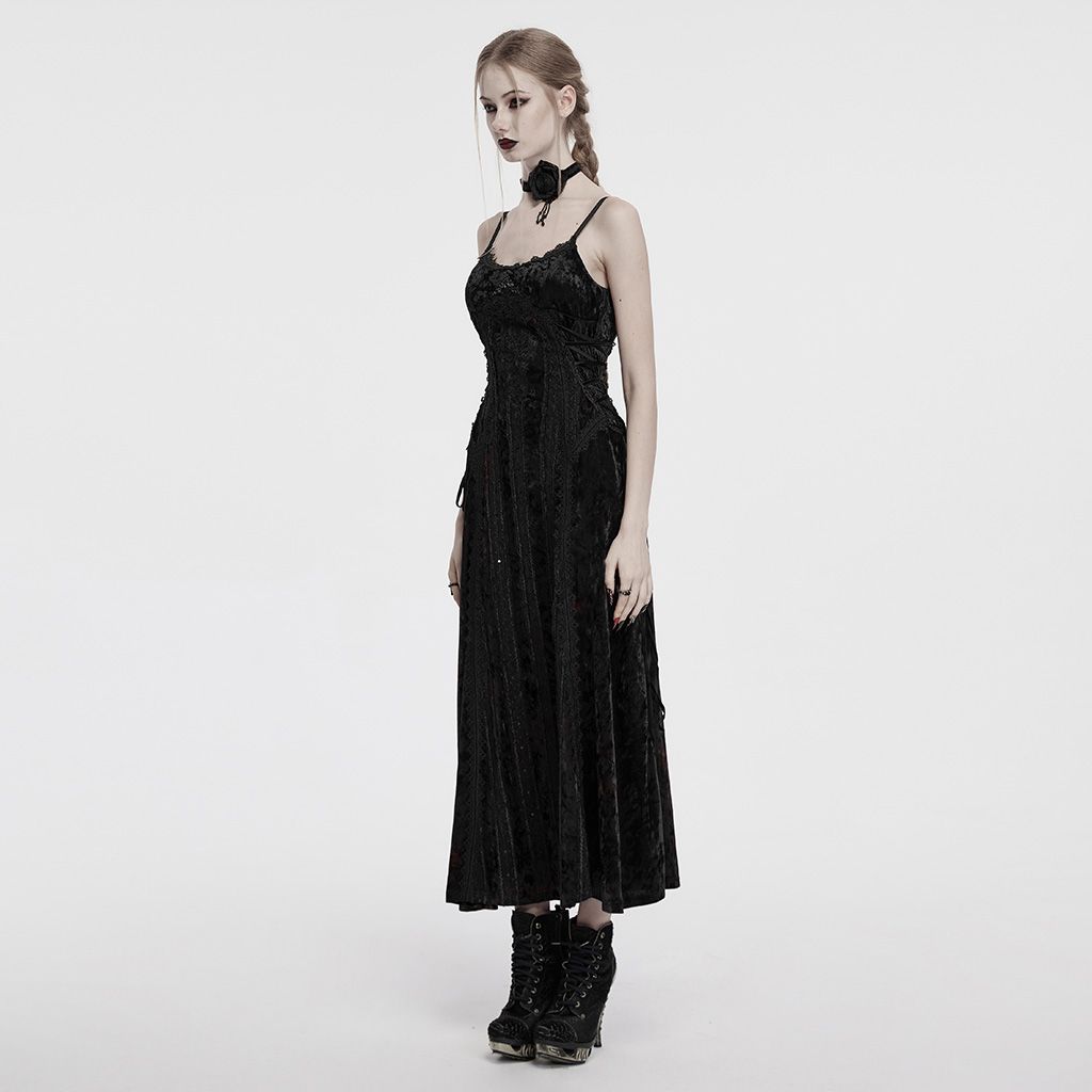 It's Gone Maxi Jurk Zwart