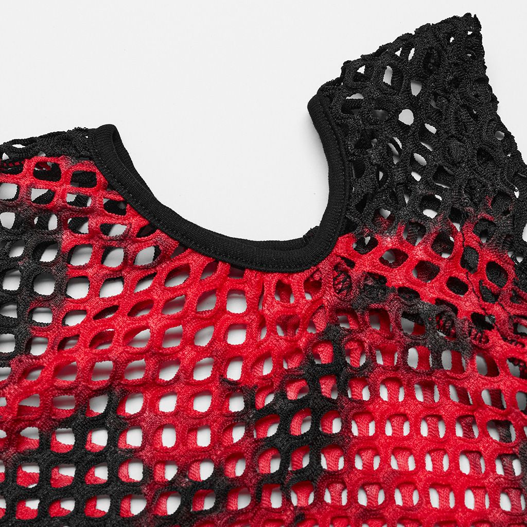 Stop This Top Zwart - Rood