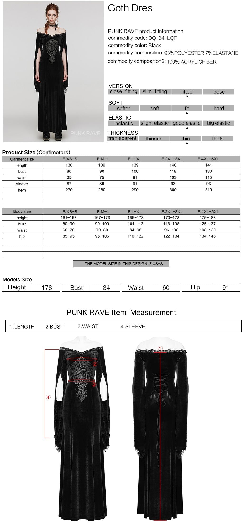 Superstition Jurk Zwart