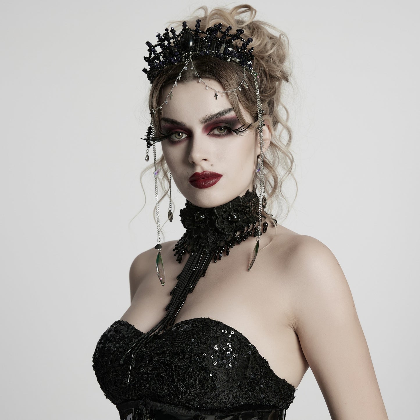 Pixie Kroon Hoofdband Zwart