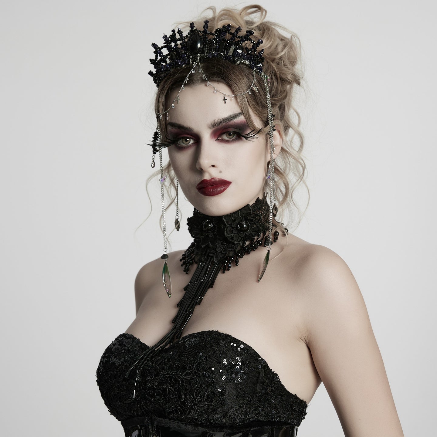 Pixie Kroon Hoofdband Zwart