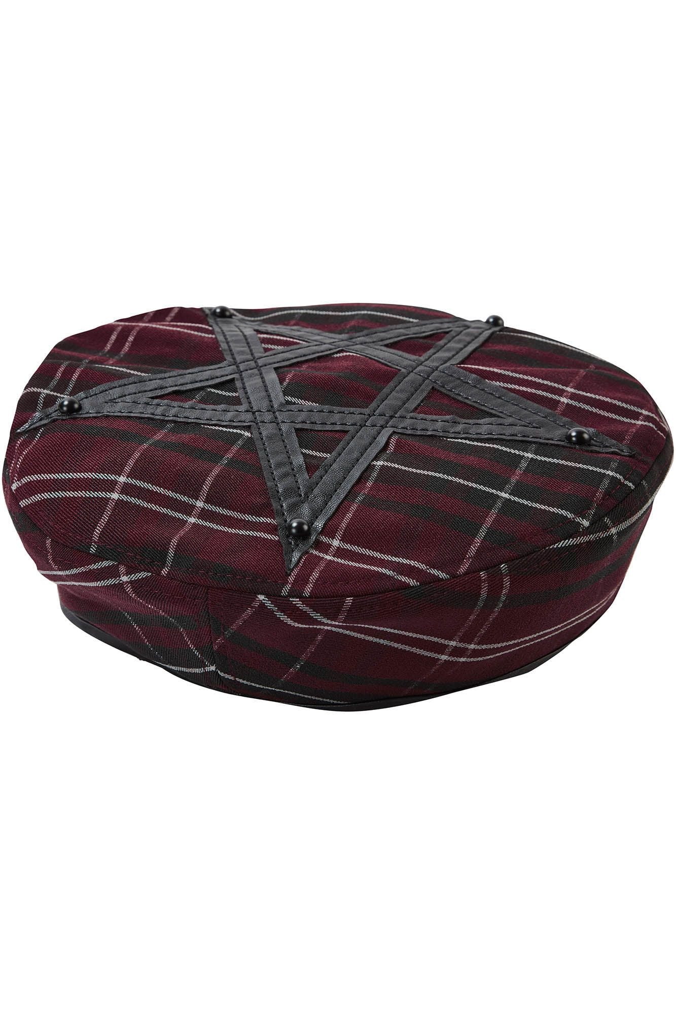 Killstar Dark Fate Baret Blood Tartan