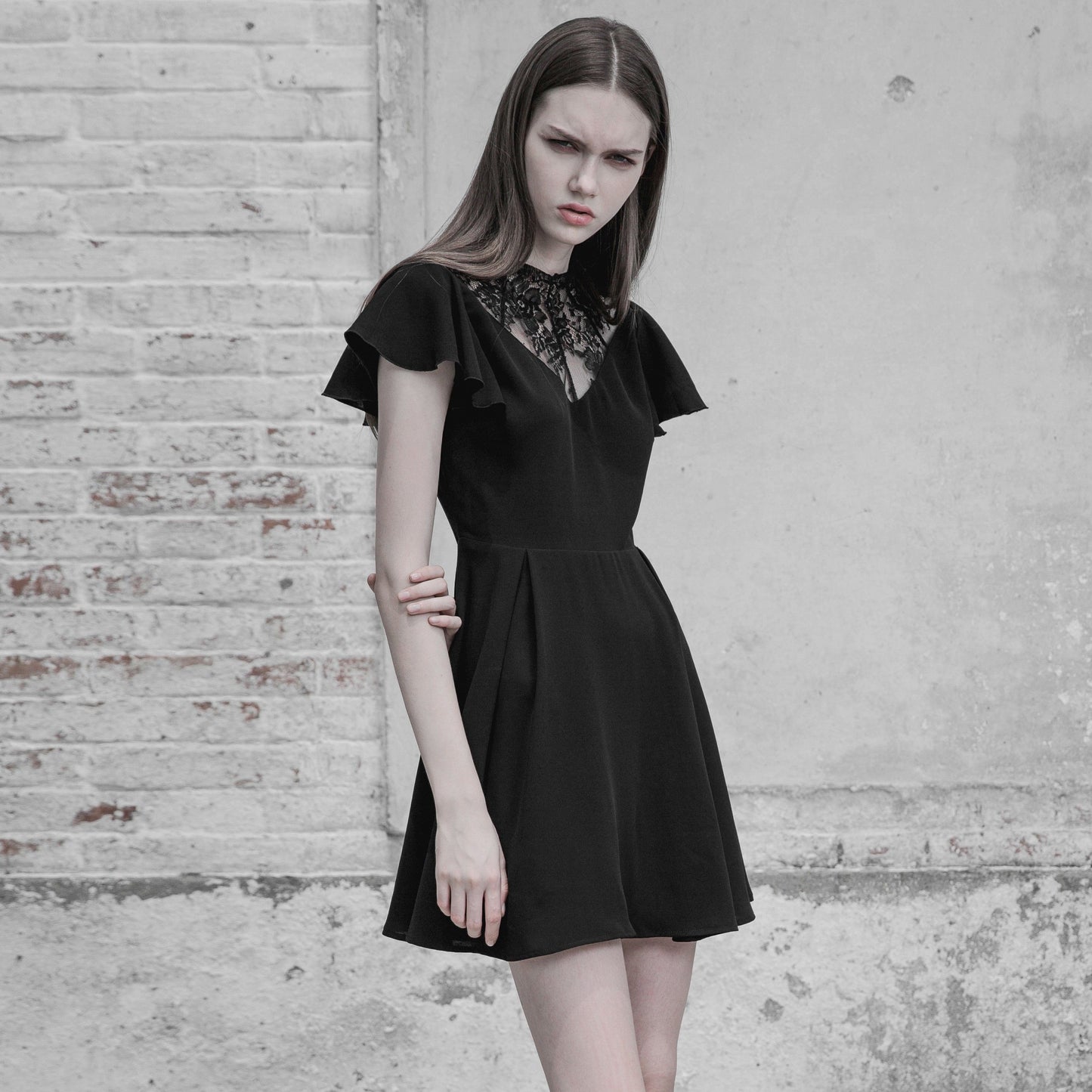 Fantasize Jurk Zwart