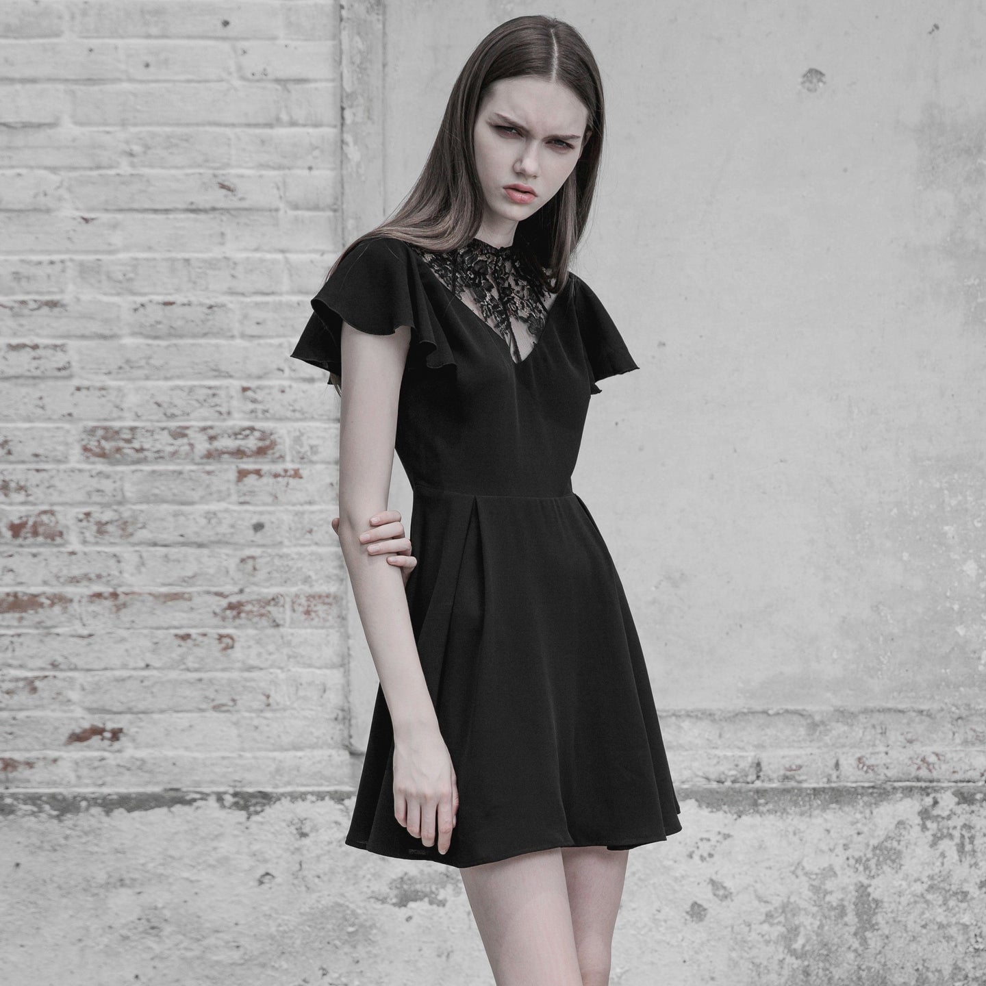 Fantasize Jurk Zwart