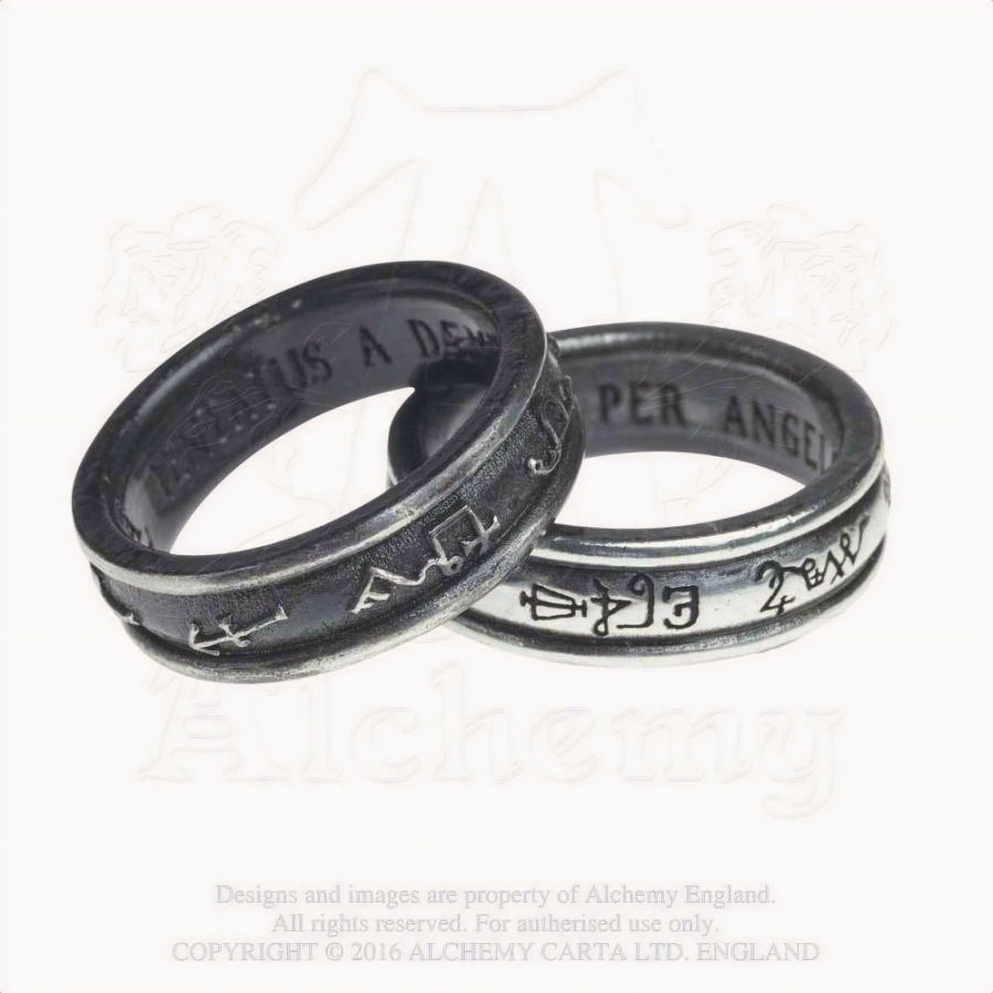 Demon Black & Angel White Ringen