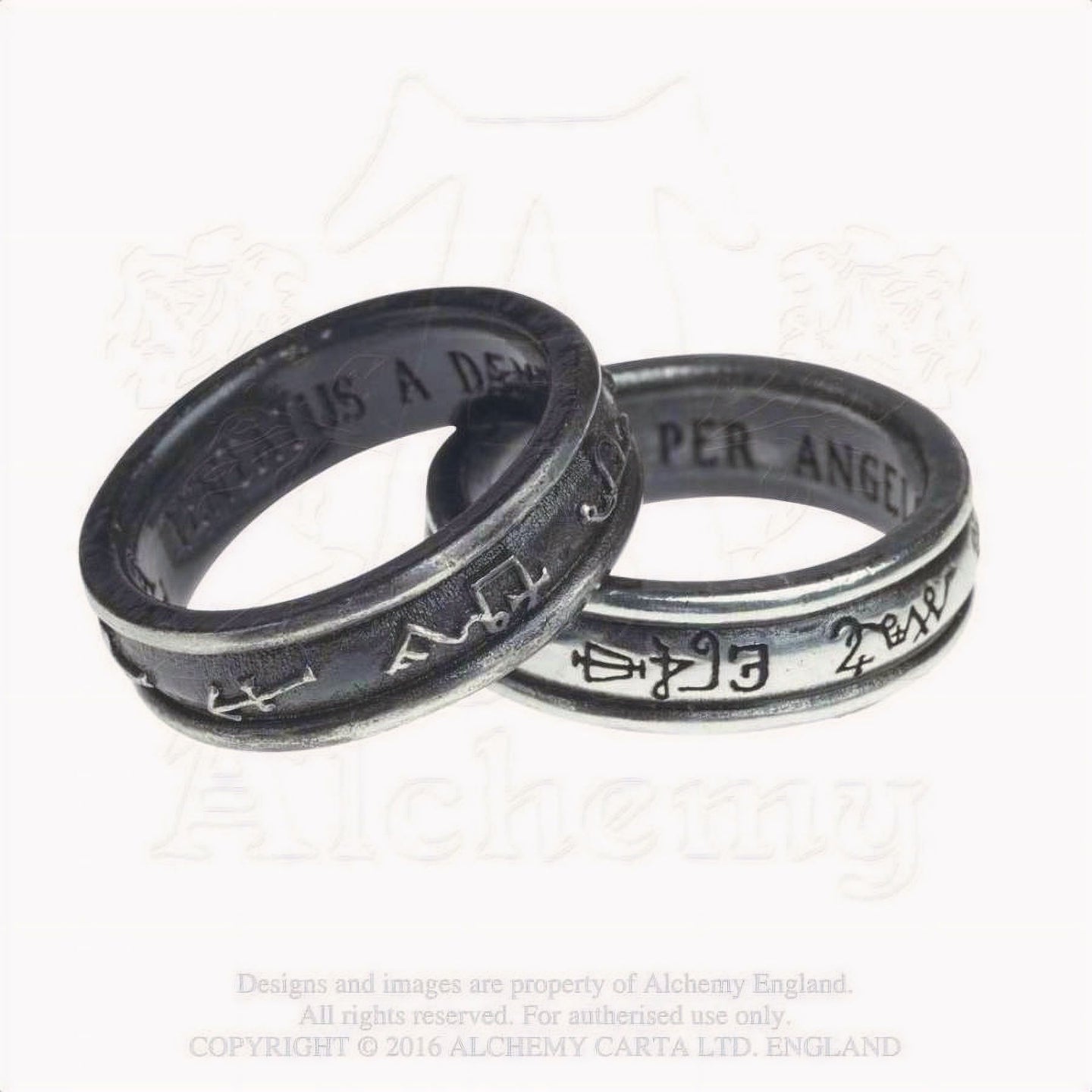 Demon Black & Angel White Ringen