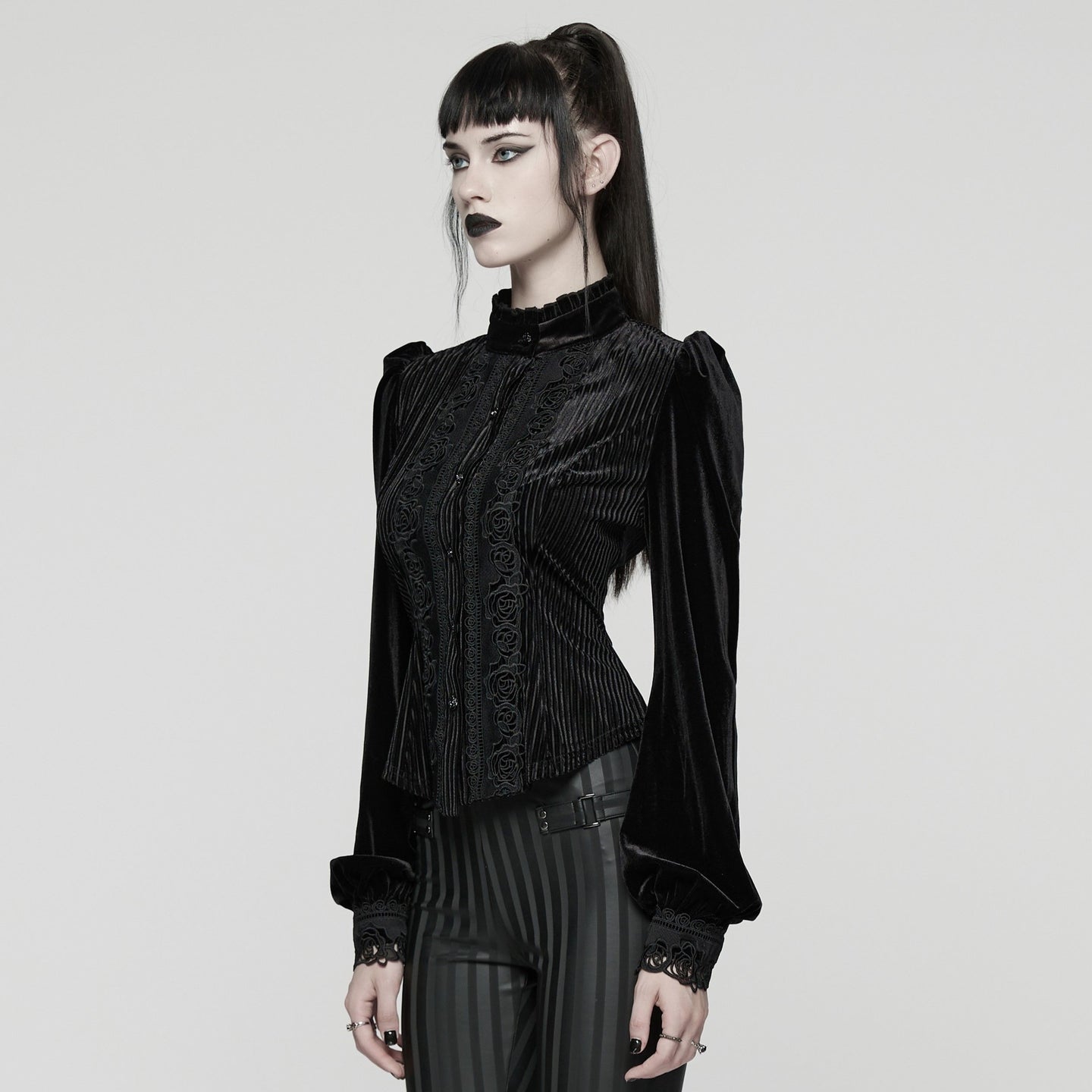 Hold Me Blouse Zwart