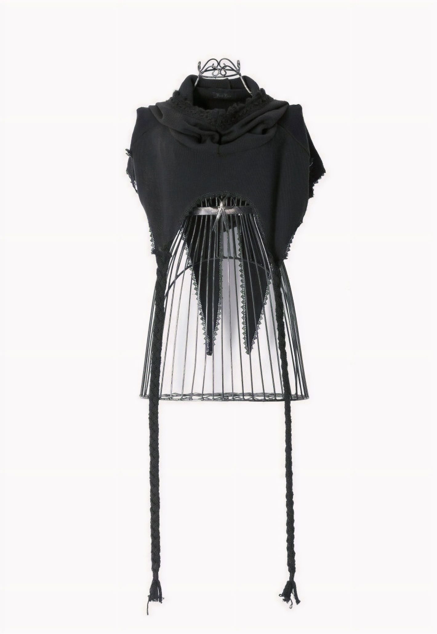 Black Fox Sjaal met Capuchon