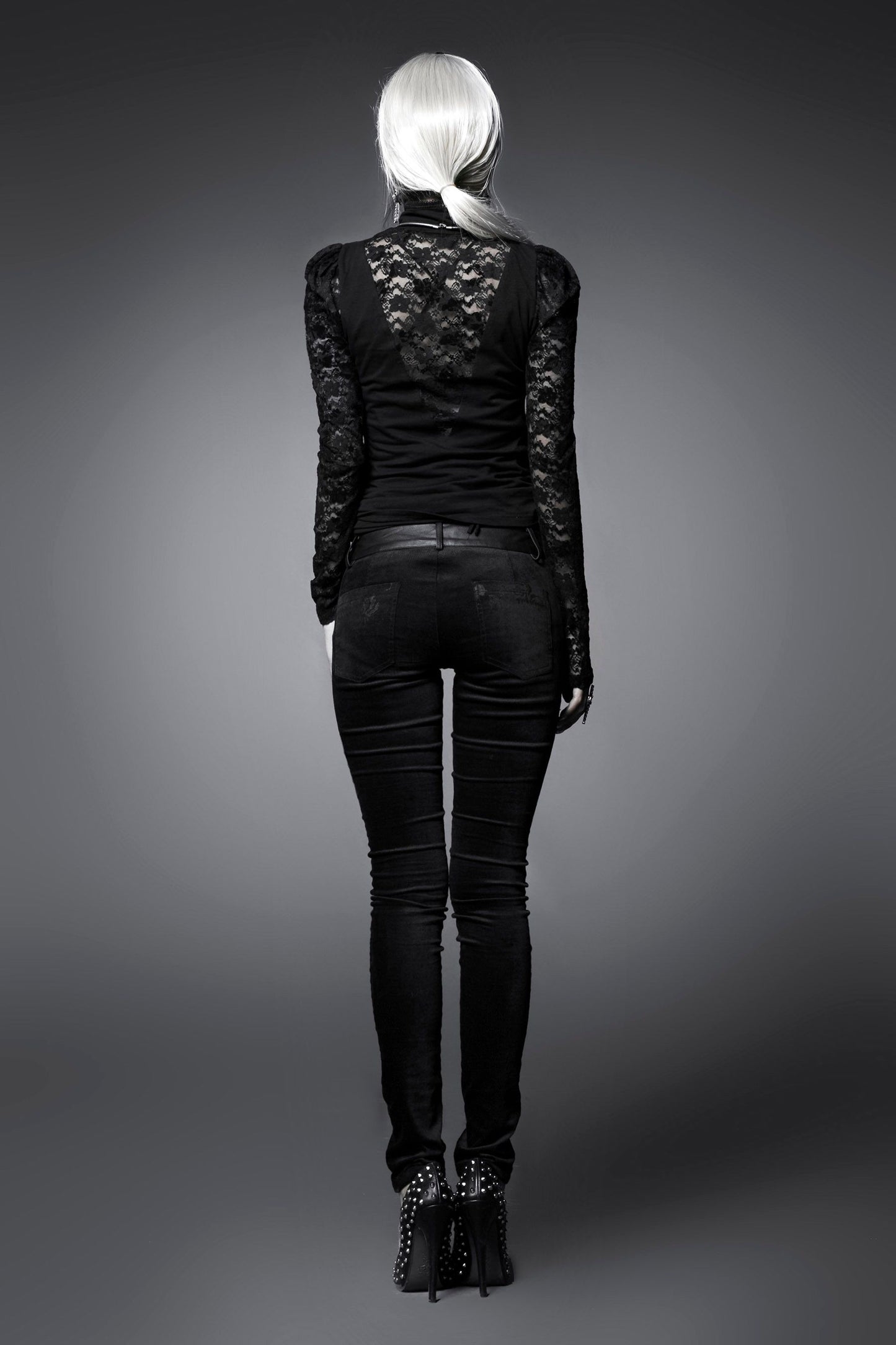 Black Damask Damesbroek K-166