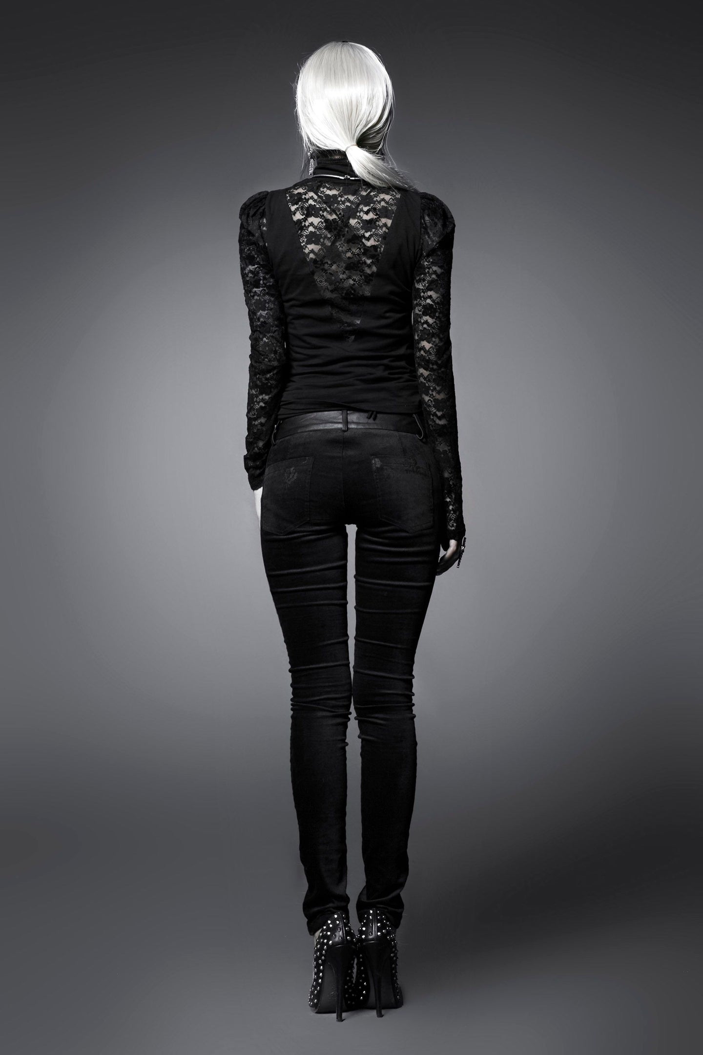 Black Damask Damesbroek K-166