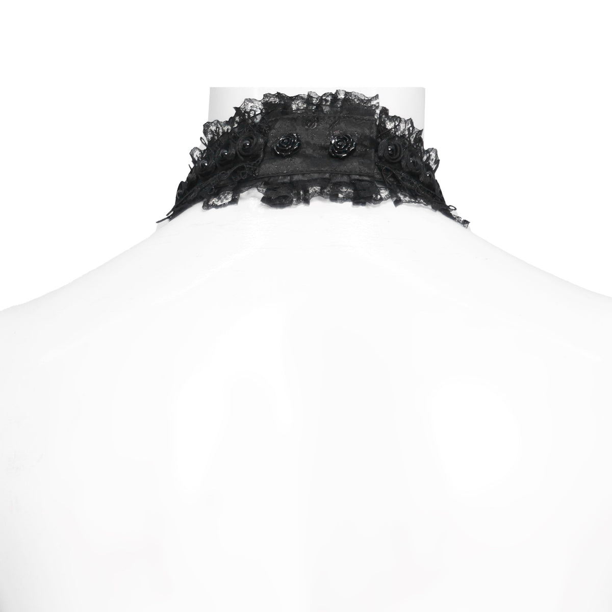Devil Fashion Devoted Jabot Zwart